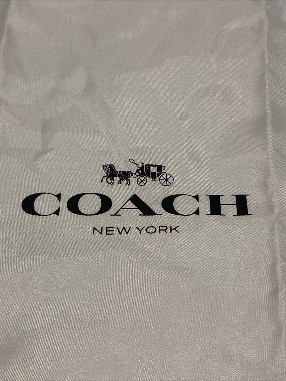 Coach Drawstring Dust Bag